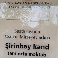 Saatlı rayon O.Mirzeyev adına Şirinbəy kənd tam orta məktəbin direktoru Daşdəmir Ulfanov vəzifəsini şərəflə yerinə yetirir.